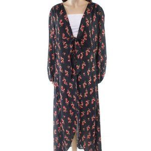 🌸3/$20 - ABound Long Black Kimono